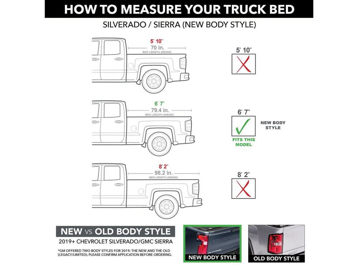 | (67.1") 5' 92475 RealTruck Cover 2015 2020 Soft Bed Folding Extang with Trifecta by Truck Bed Compatible 2.0 F-150 Tonneau - | 7"