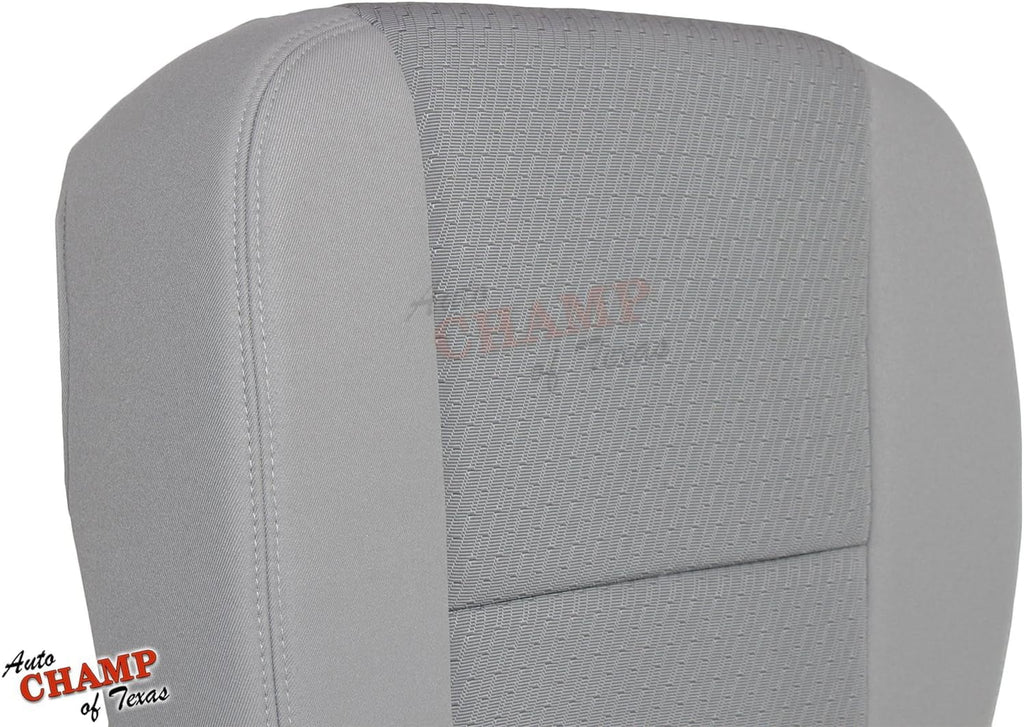 Texas: Auto 2500 Bottom XL Gray - Yukon 1500 Compatible -Driver GMC Side Seat Of Cover SLE 2009-2014 with Champ Cloth