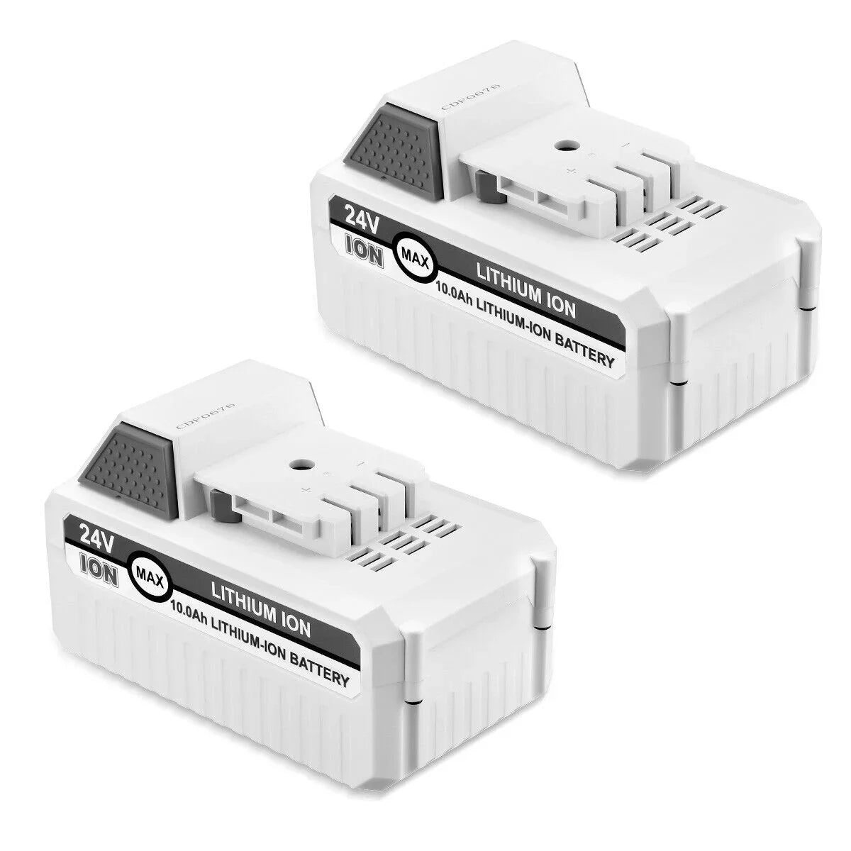 Battery Cordless 2Packs iON+ All Li-ion Joe with 24VBAT-LTW Blower Compatible Snow Joe 10000mAh 24V for Snow 24V System 24V-X2-SB18 Joe 24VBAT-LTE and Sun 24VBAT-LTX Battery iON+ for 24VBAT-LT 24VBAT