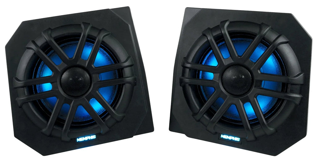 XP900 Speakers+Amp RNGR65FE Pods+LED 2) Memphis Ranger For Tower Polaris 2013-17