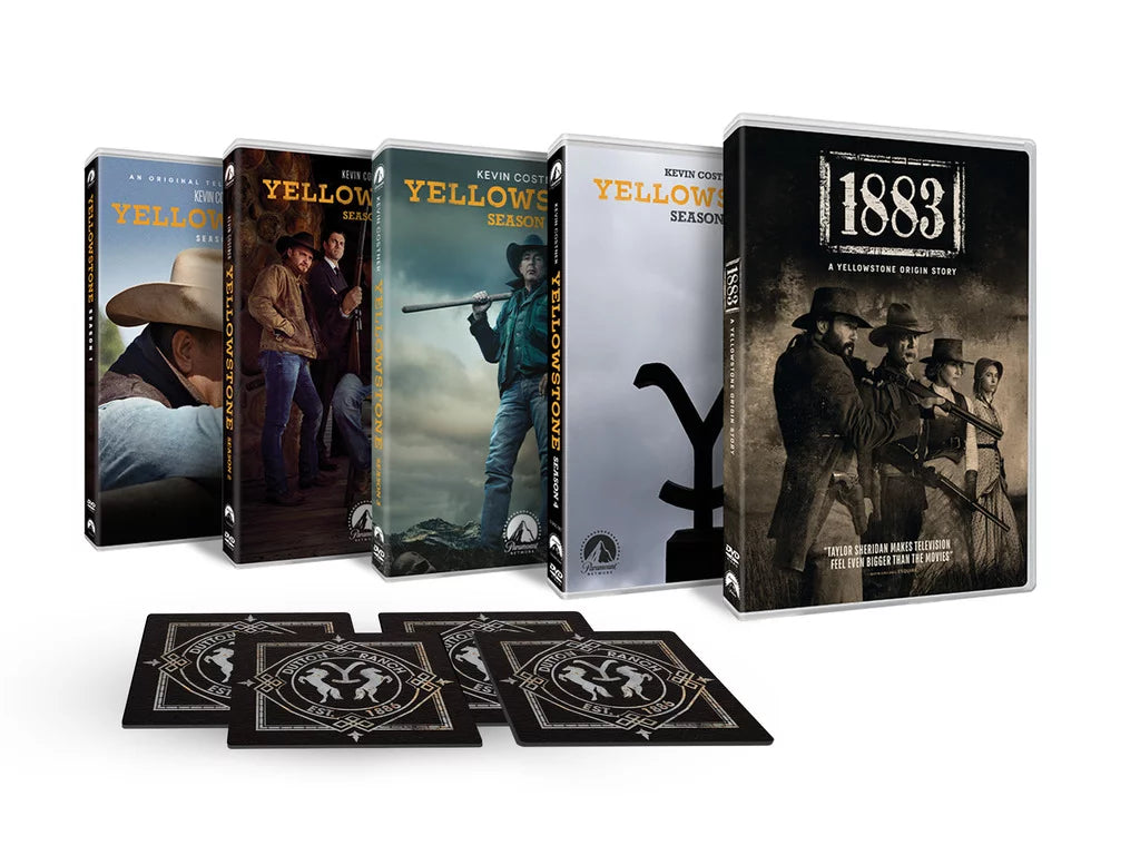 ( Collectible Dutton Collection Edition Coasters Legacy Dutton Limited DVD) Ranch Yellowstone-