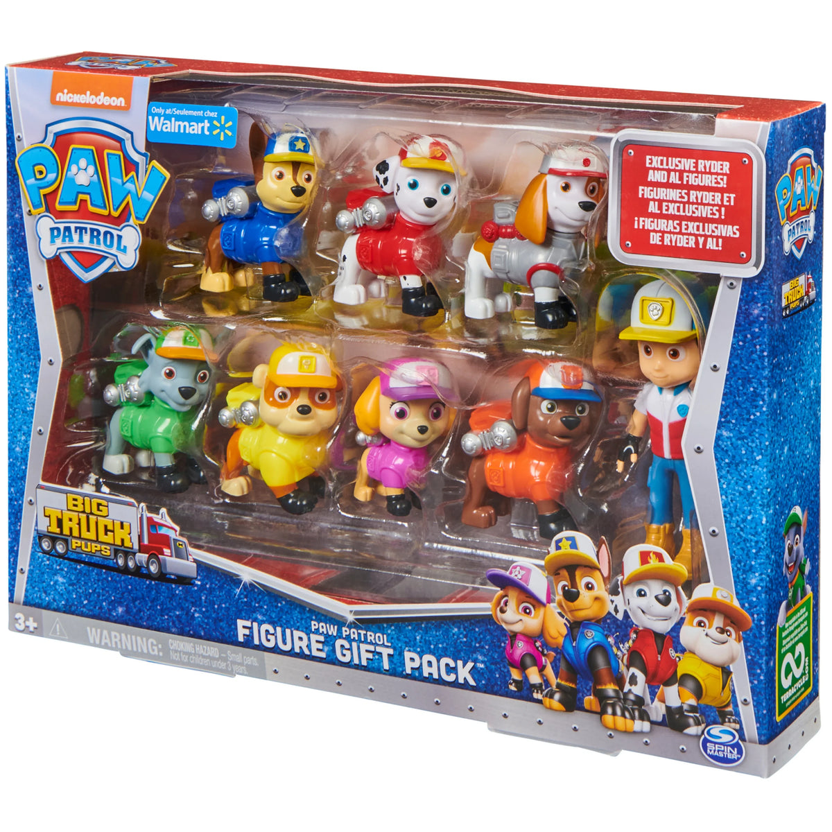 Piece Patrol, Truck Pups PAW Figure Pack Gift 8 Big