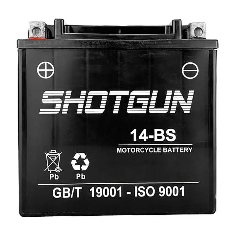 Replacement YTX14-BS Roamer 2016 Battery V9 Powersports Guzzi 2017 Moto For Shotgun