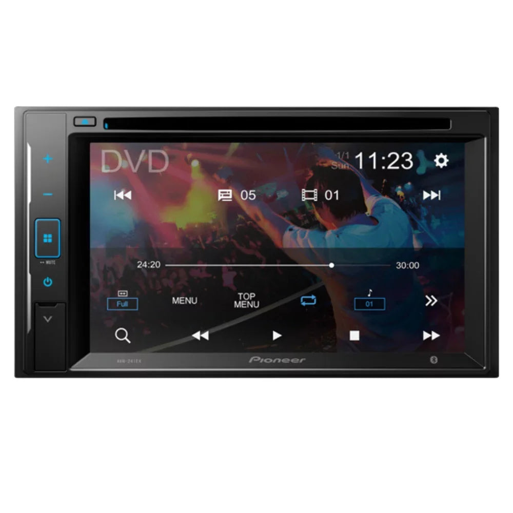 Suburban DIN 6.2" Chevrolet 2003-2006 Kit/in-Dash AVH-241EX Touchscreen Bundle Bluetooth/Backup KIT4858 Digital with W/ DVD/CD Double Camera/Installation for Receiver AM/FM Car Stereo Media Pioneer