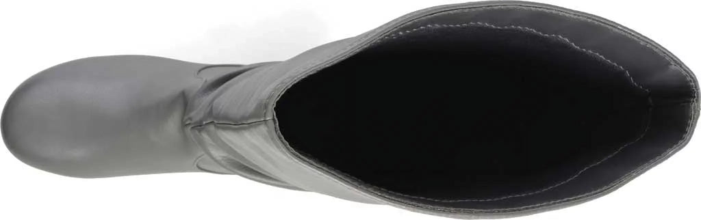 Women's Jayne Boot Faux High Wide 7.5 Grey Leather Extra Knee M Collection Calf Journee Slouch