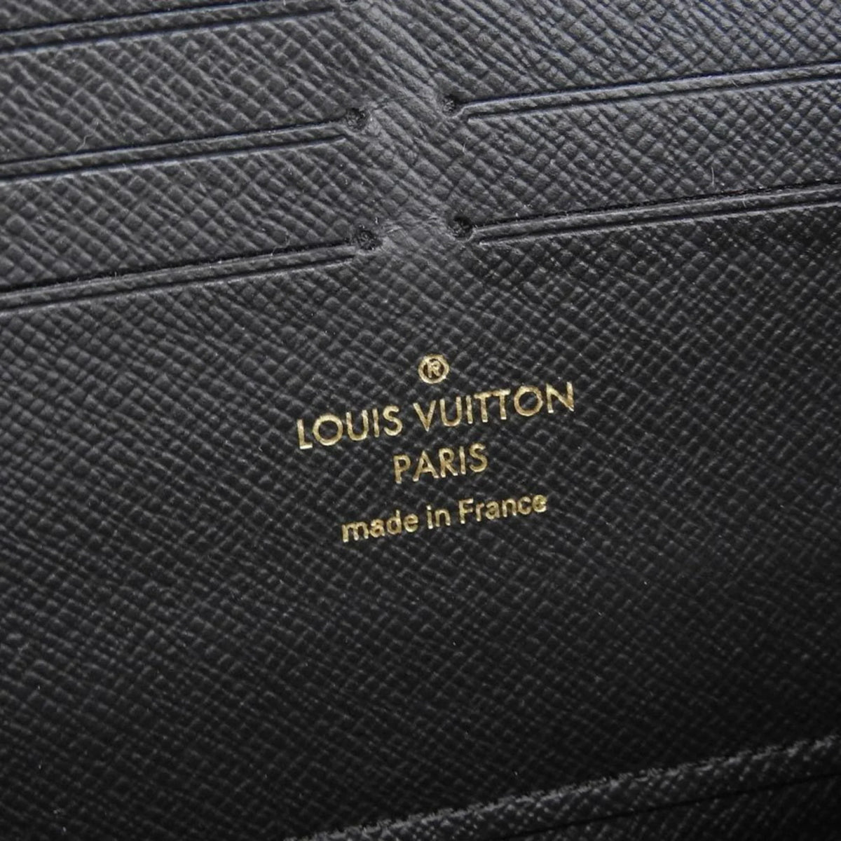 Monogram Retiro Round (Good) Zippy Pre-Owned Noir M61855 Wallet Long
