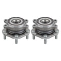 2014-2016 2.0L 5-Lug Rogue 2018 Set of for and 2017-2019 Nissan 2.5L Passenger AWD Side Front Sport 2017 Wheel 2019 FWD HB613359PR Driver Replacement Rogue 2017-2018 AutoShack Bearing Qashqai 2 Hub