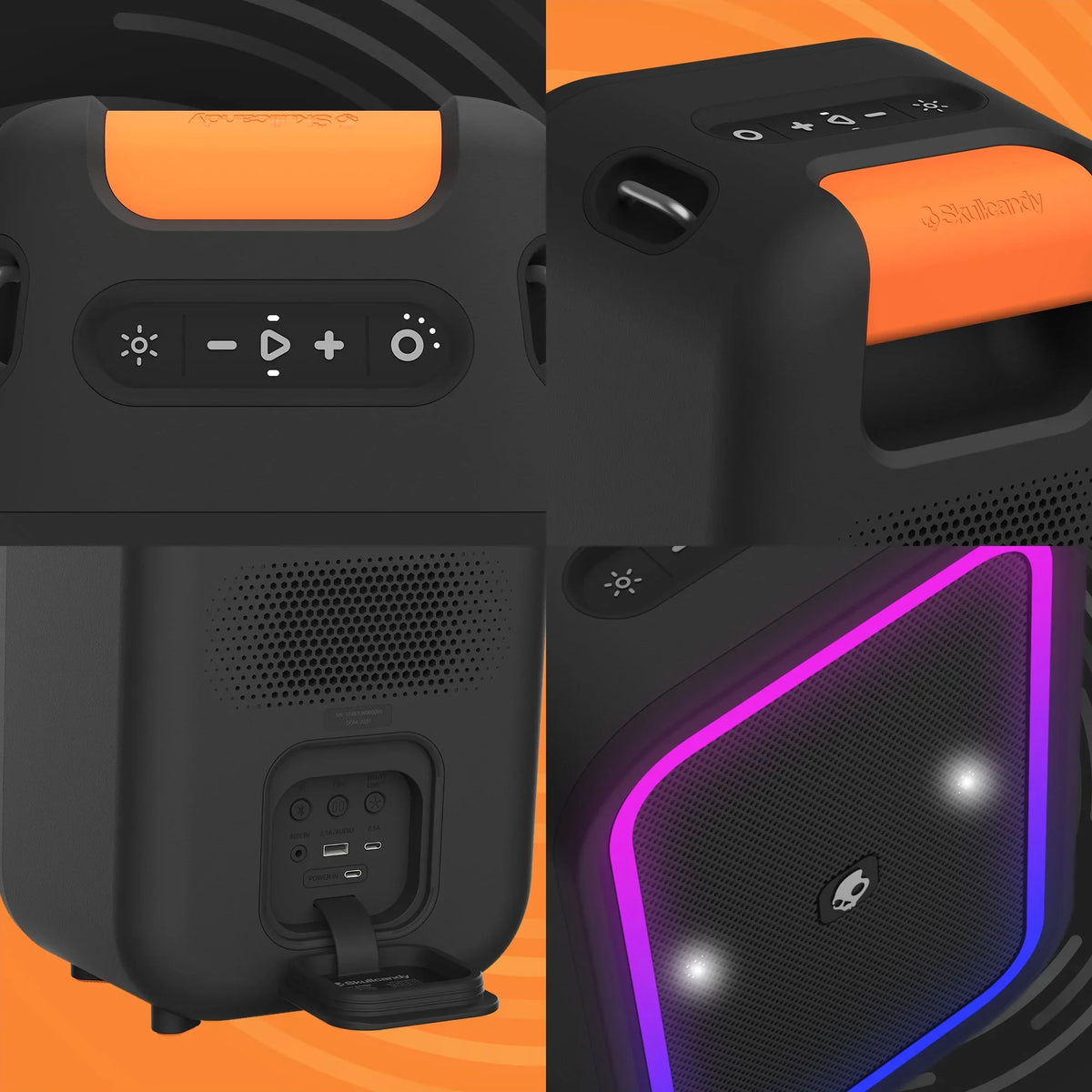 Black Speaker Skullcandy Party Xt, Stomp
