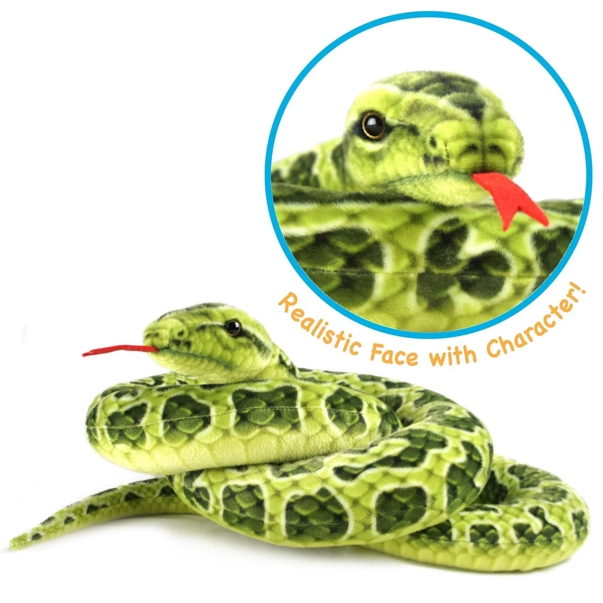 Animal Stuffed Inch Gustavo Tiger the 100 Snake Toys | Anaconda by Green | Tale Plush