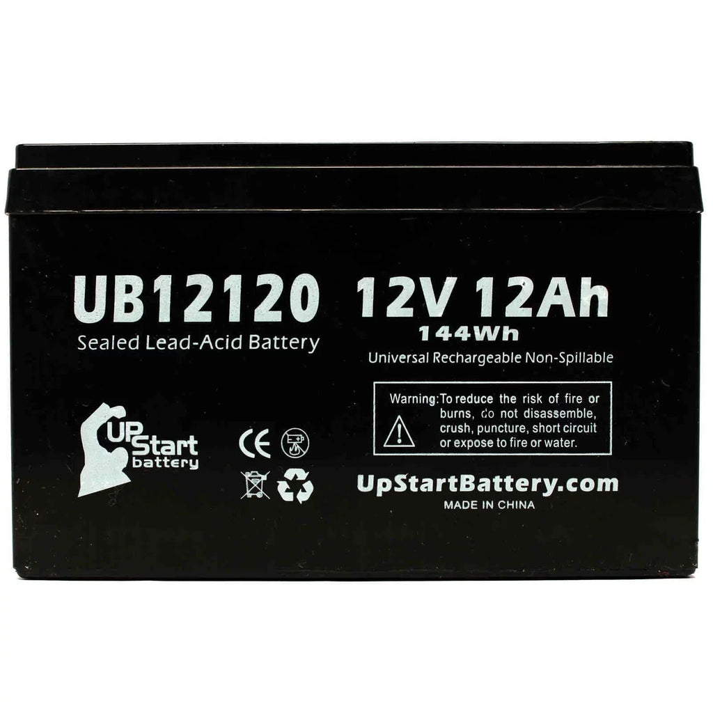 F1 SEA-DOO Acid Replacement - Pack (12V, - UB12120 SLA) F2 12Ah, SeaScooter AGM, Battery Lead Terminal GTI 6 to Battery 3x Sealed Adapters Terminal, F1 - 12000mAh, Includes Universal