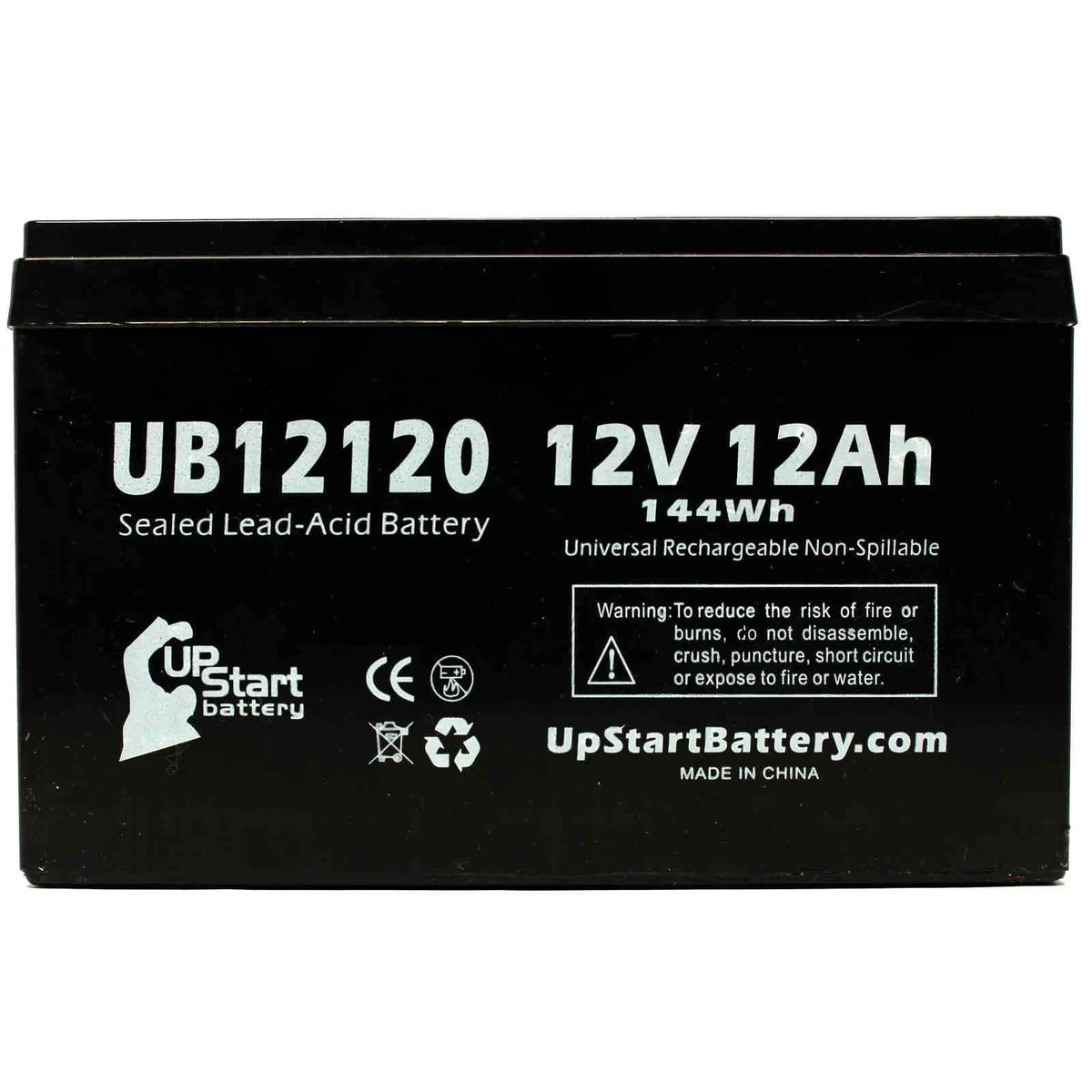 F1 SEA-DOO Acid Replacement - Pack (12V, - UB12120 SLA) F2 12Ah, SeaScooter AGM, Battery Lead Terminal GTI 6 to Battery 3x Sealed Adapters Terminal, F1 - 12000mAh, Includes Universal