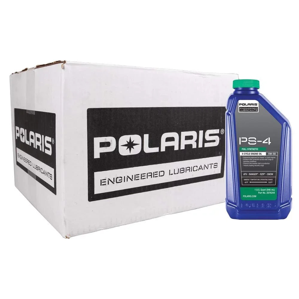 of ACE OEM Full-Synthetic Bottles General Oil 5W-50 Case Sportsman PS-4 Polaris 1QT Ranger RZR