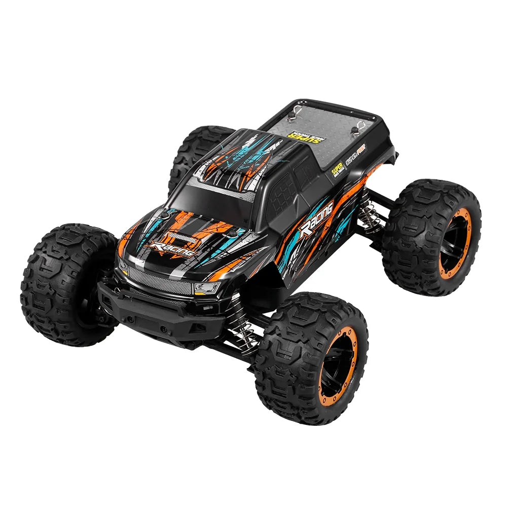 16889 High 1/16 Adult Linxtech 2.4G 30km/h Car Kids RC Speed Car Toy Car Orange 4WD for