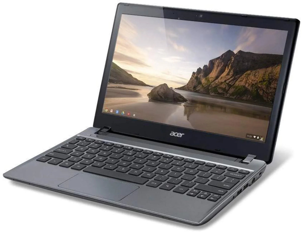Processor, GHz Refurbished Chromebook 4GB Gray - C710-2487 Aspire Acer DDR3, 11.6-Inch (1.1 320GB Iron HDD) Refurbished