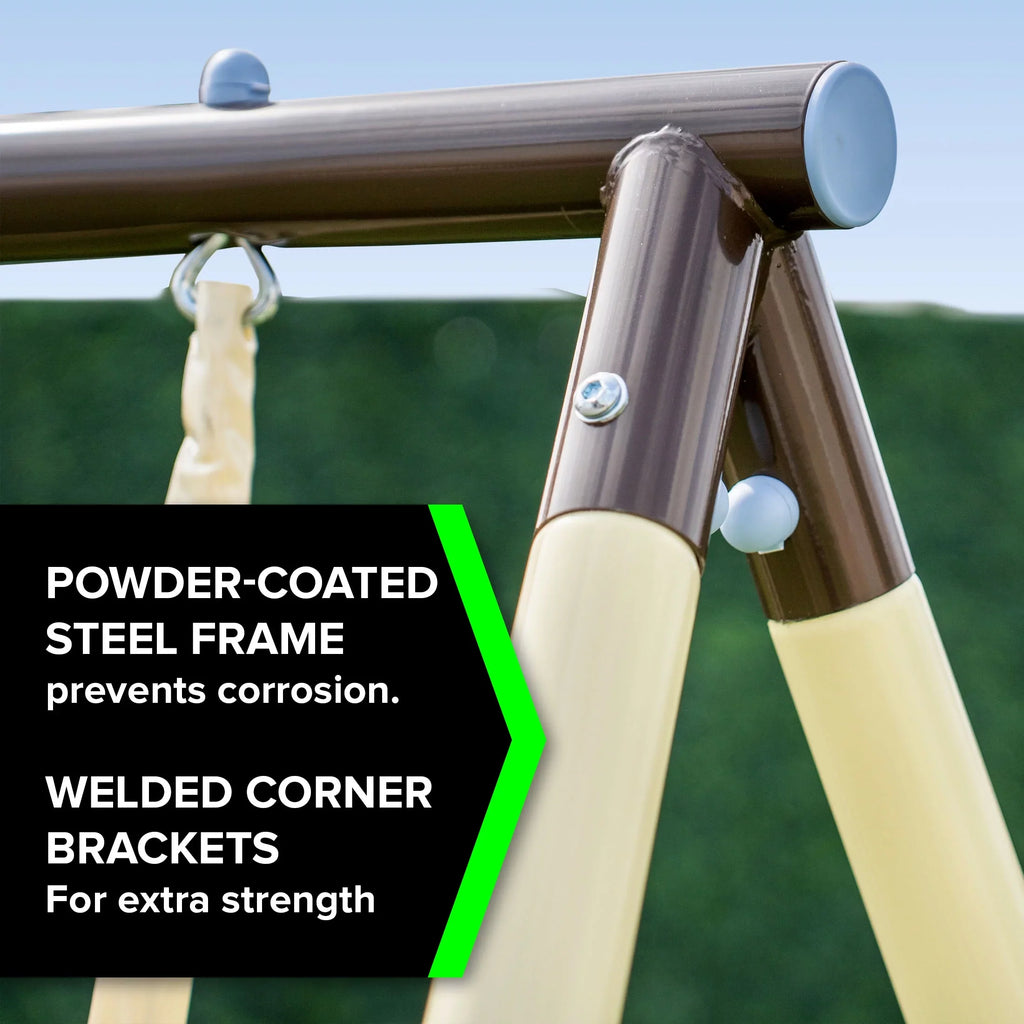 Swing, Sportspower Warranty Swing Molded and Blow Slide, with Kit Super Saucer Saucer on Metal Anchor Set Padded BONUS Lifetime