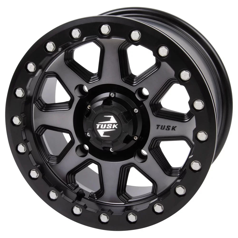 4/137 Uinta Defender Tusk Beadlock Can-Am XT + 15x7 2.0 HD10 2020-2022 For Wheel Pro Gunmetal/Black 5.0