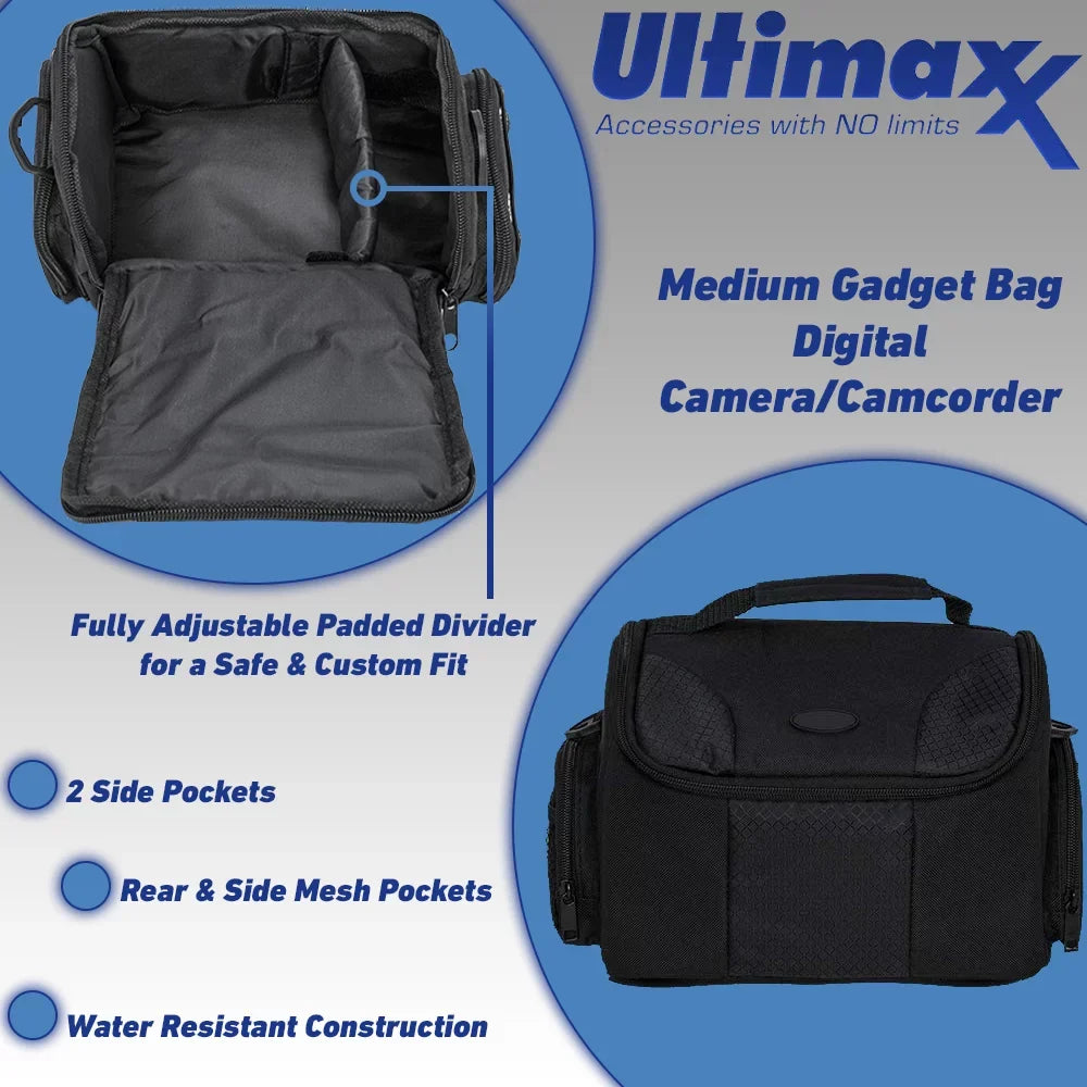 Memory Bag Replacement Resistant Battery, Cards, with More Mirrorless Loaded SanDisk Bundle 64GB Alpha Camera - PRO Gadget & Accessory Only) 2x III a7S Includes: Extreme liquid (Body Digital