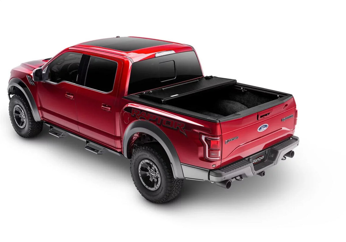 Bed 2015 by Hard - 7" Folding 2020 Fits Truck Cover F-150 RealTruck UnderCover (67.1") AX22019 5' Tonneau Bed | ArmorFlex |
