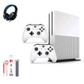 Like Ultra with 4K 2 Kit S Xbox White Headset New BOLT with Bundle Cleaning One HD AXTION 500GB Controller,