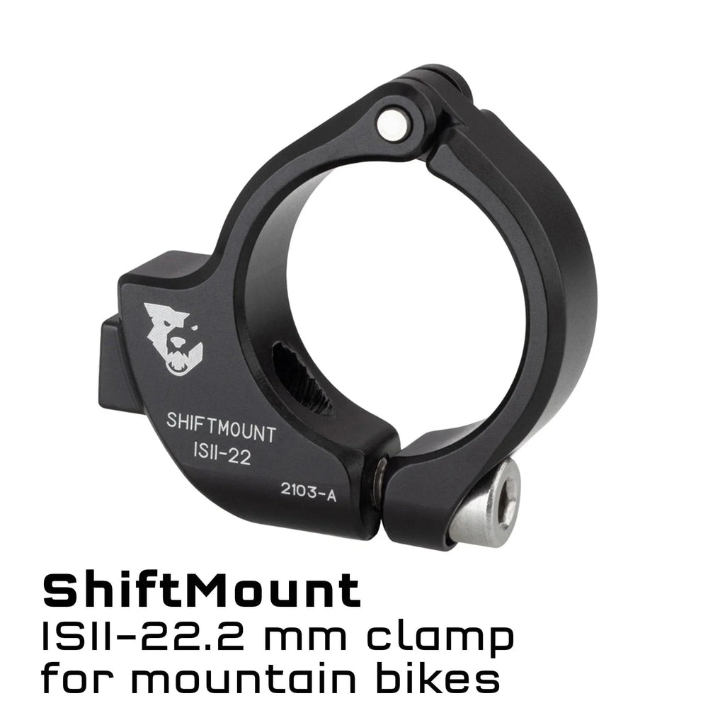 Clamp for ShiftMount - I-spec Tooth Shifters 22.2mm II Wolf