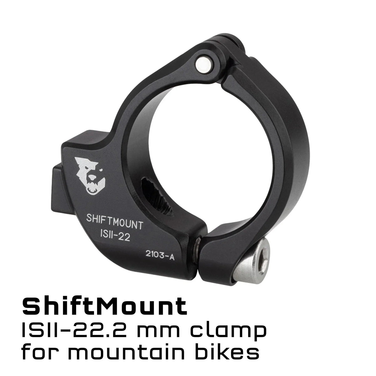 Clamp for ShiftMount - I-spec Tooth Shifters 22.2mm II Wolf