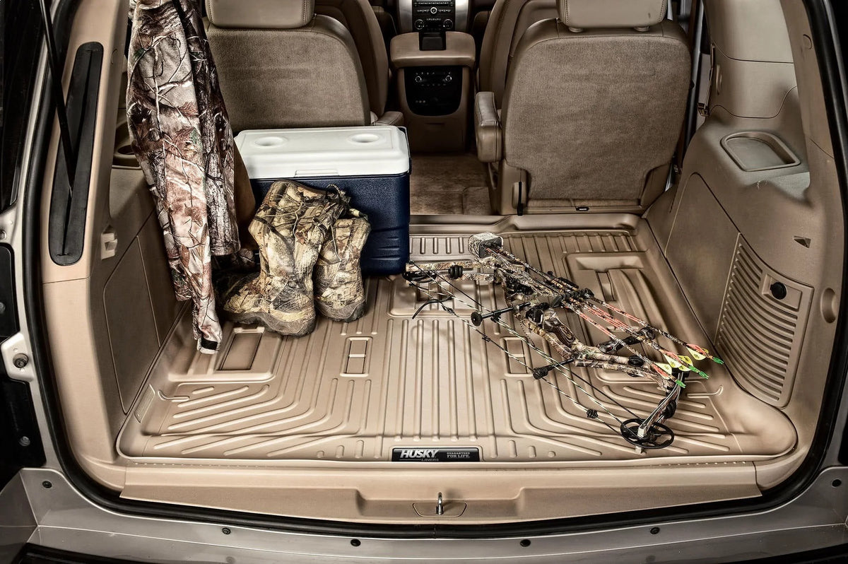 Seat 15-19 Cargo ESV/Suburban Liner select: XL Husky 2015-2020 2015-2020 with RealTruck Compatible GMC Yukon Chevrolet Escalade 3rd with by Behind Suburban, Compatible