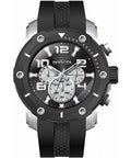 Watch Chronograph Invicta Black Quartz Diver Pro Men's 100M 45739 Strap Dial Silicone