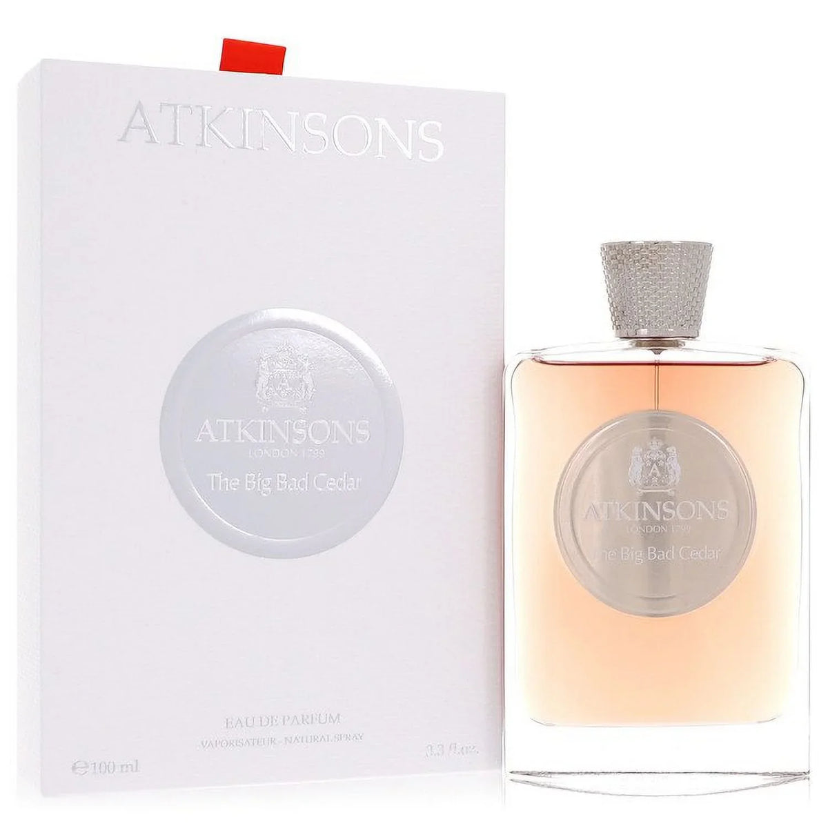 Cedar The Bad by De 3.3 Big oz Parfum (Unisex) Eau Women for Spray Atkinsons