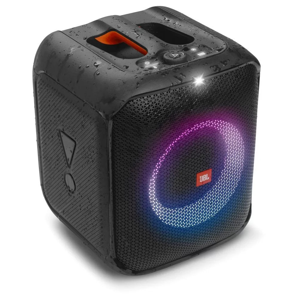 JBL Essential Portable + Encore Compact LED w Speaker Partybox Party Microphone