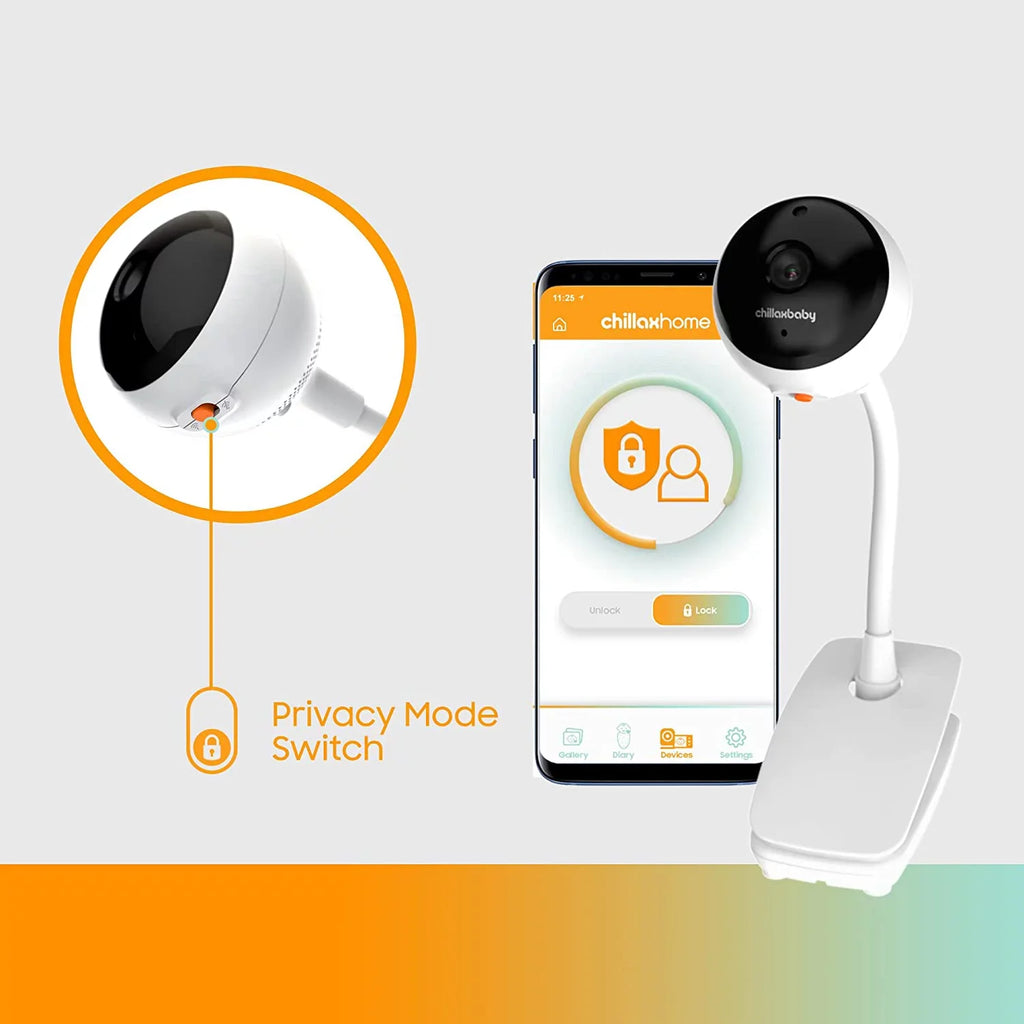 by Baby 2-Way Pro Camera Monitor Night HogoR Giraffe WiFi Smart Audio HD Vision Full CHILLAX
