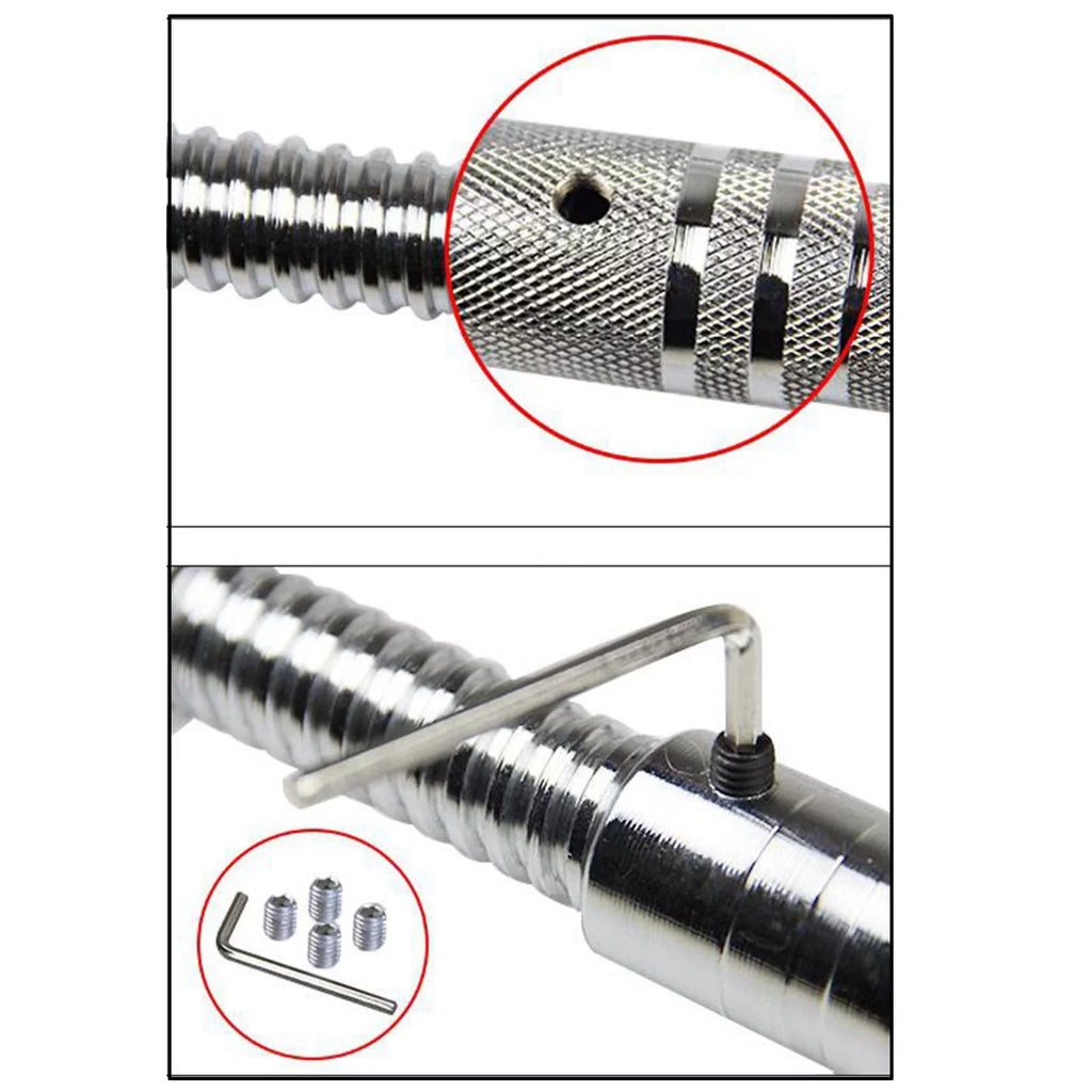 for 25~28mm 40cm Coupler Bar Joiner Extender Rod Extension Dumbbell Pole