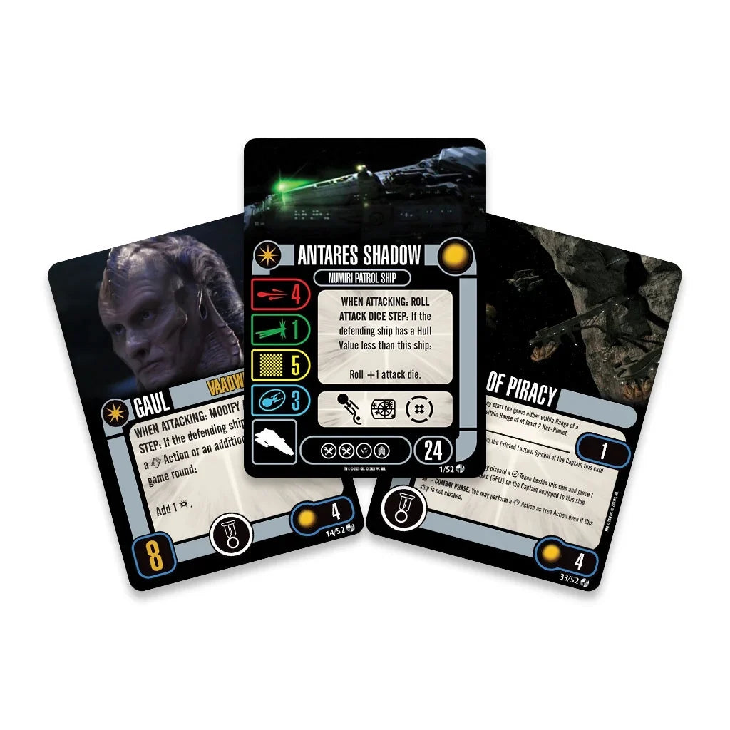 Attack Faction Adversaries Pack the Delta Wing: of Star Trek Quadrant - Independent