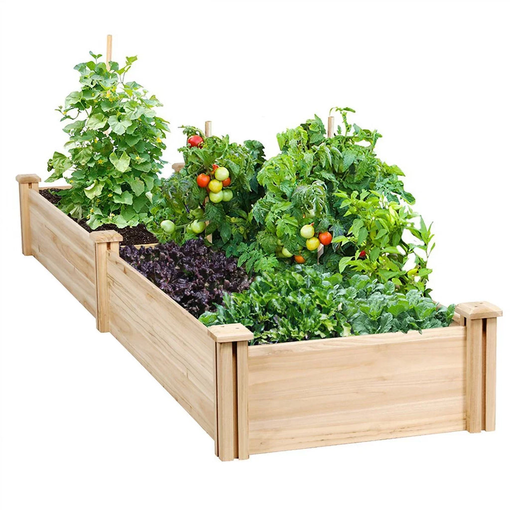 Patio Planter Alden Design Yard for Raised Bed Garden Box Greenhouse Wooden