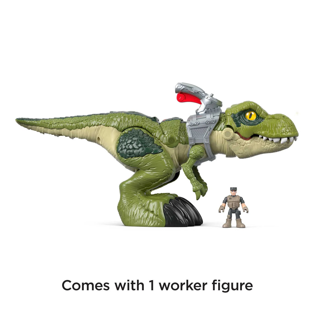 Mouth T.Rex World Mega Imaginext Jurassic Playset Dinosaur