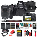 (5666C011) f/4 Photo Case Charger Lens Memory 64GB + Card + with Canon Corel + EOS Reader + Battery Software 24-105mm II + R6 External Camera + LPE6 Mirrorless + Card Mark More