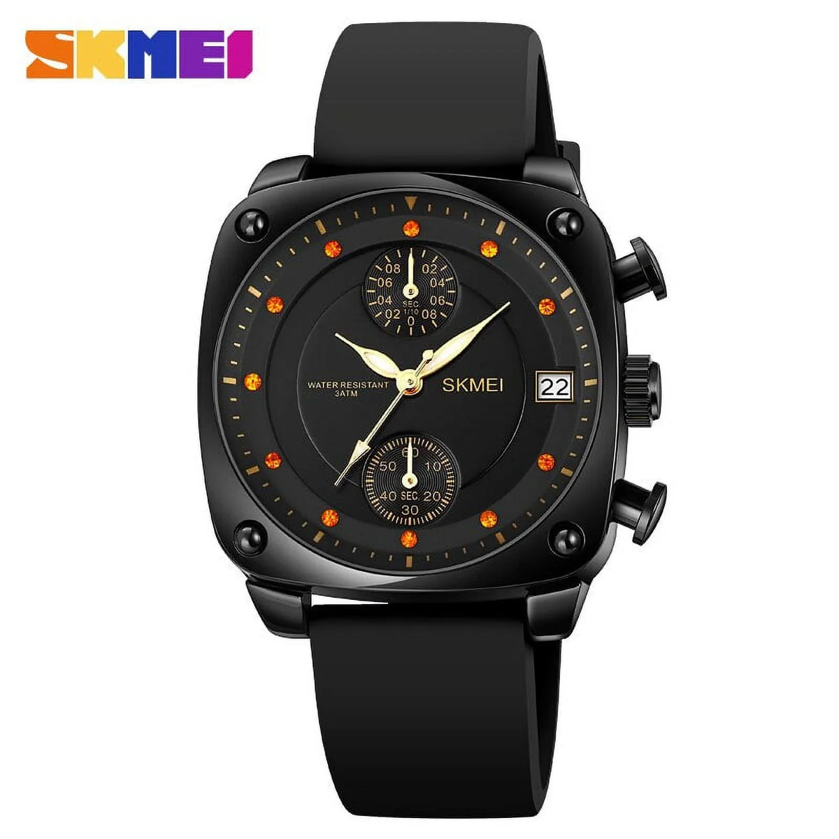 Clock Movement Calendar Watch Top Quartz Hour Man Watches Watch Waterproof Quartz Luxury Men's SKMEI Brand Fashion Stopwatch