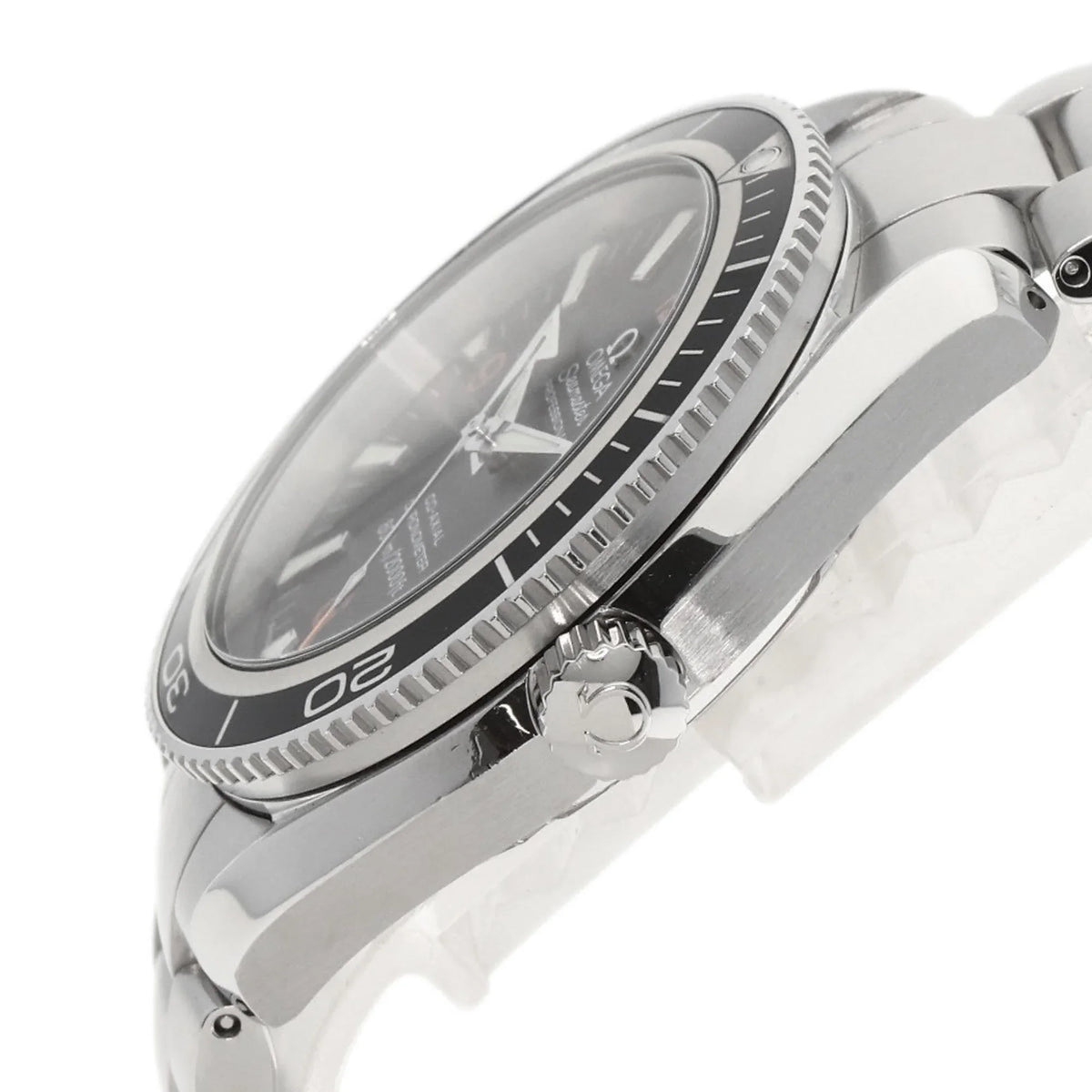 Stainless 2201.51 Men's Co-Axial Ocean Pre-Owned Seamaster Watch Omega (Good) Steel/SS OMEGA Planet