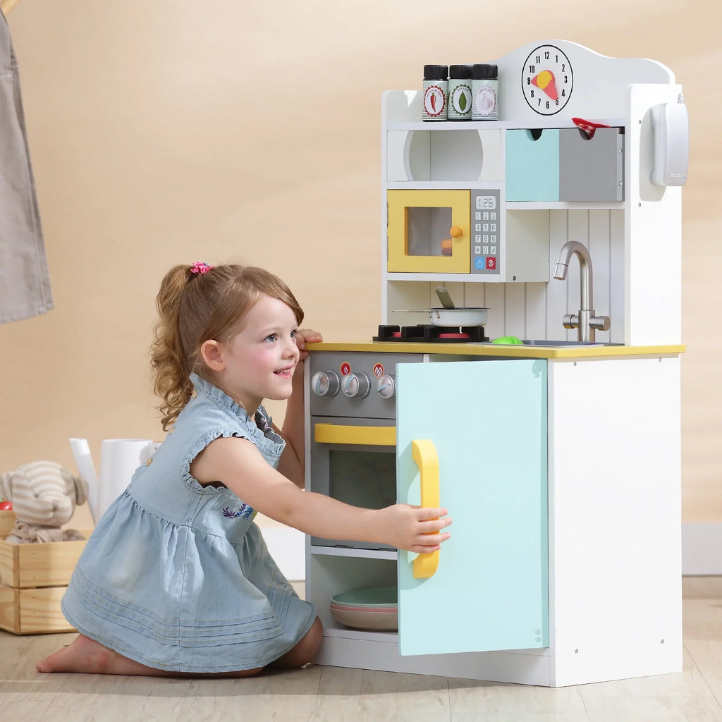 Classic Teamson Kids Chef Wooden Kitchen Little Florence Play