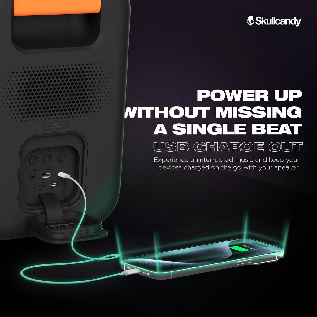 Black Speaker Skullcandy Party Xt, Stomp