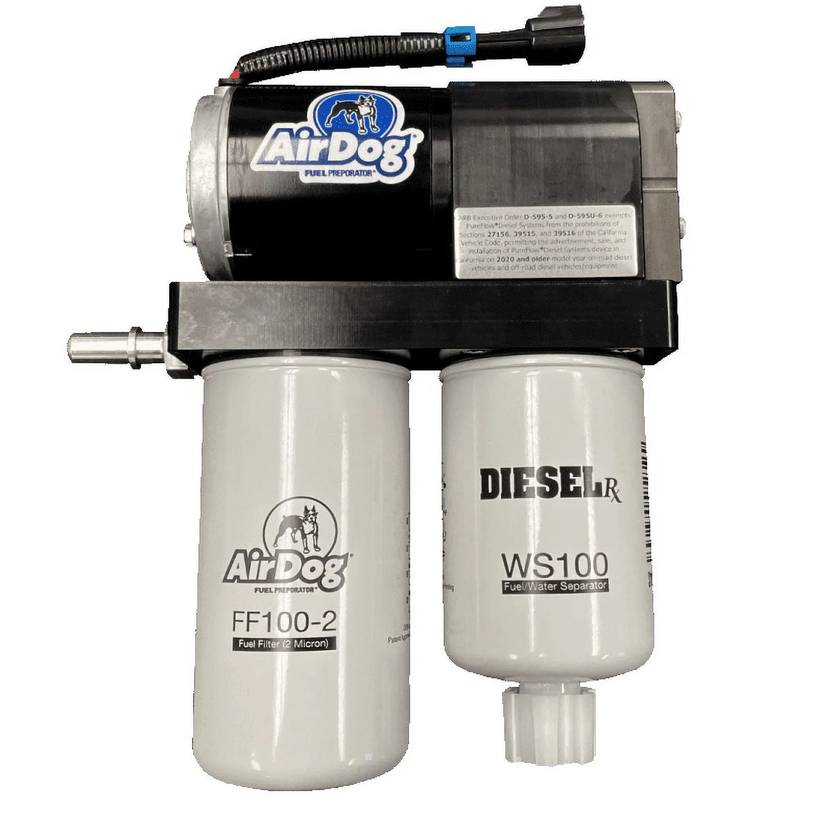 PureFlow Fits GMC A4SPBC191 AirDog Pump Chevrolet Duramax 2015-2016 Fuel Fits 6.6L FP-150-4G