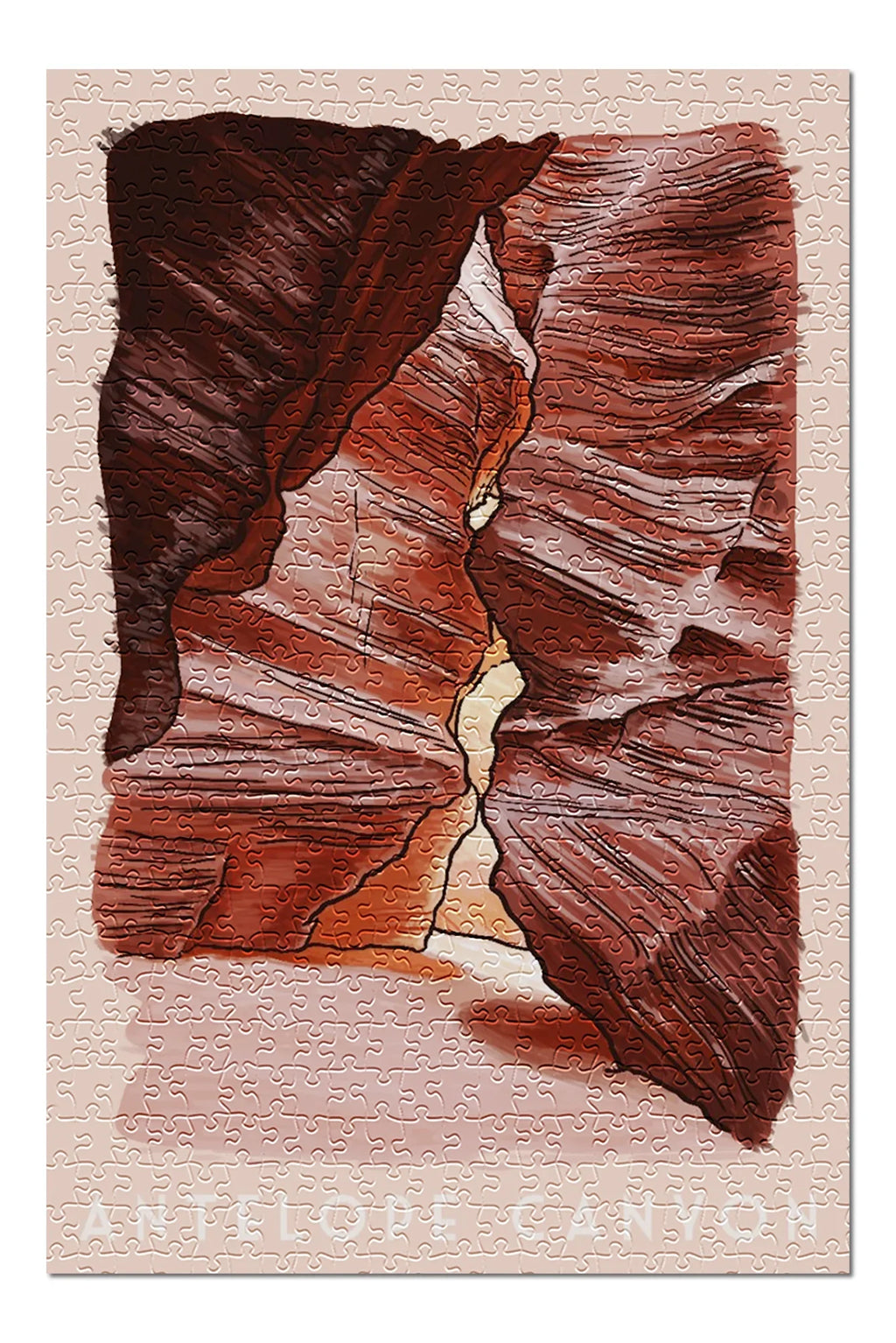 USA) in Piece Antelope Puzzle Adults and Jigsaw (19x27 Canyon Arizona, 500 Family, Premium Made for inches,