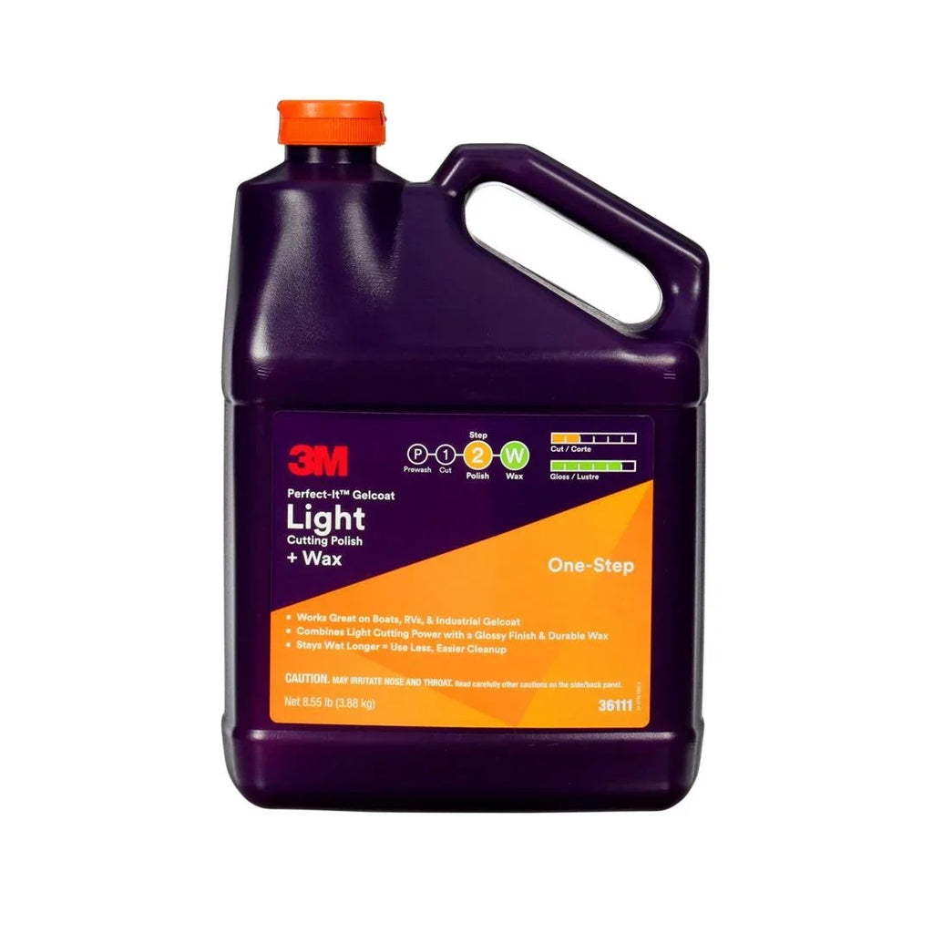 Polish-Wax Gallon Gelcoat Light Cut 36111; 3M