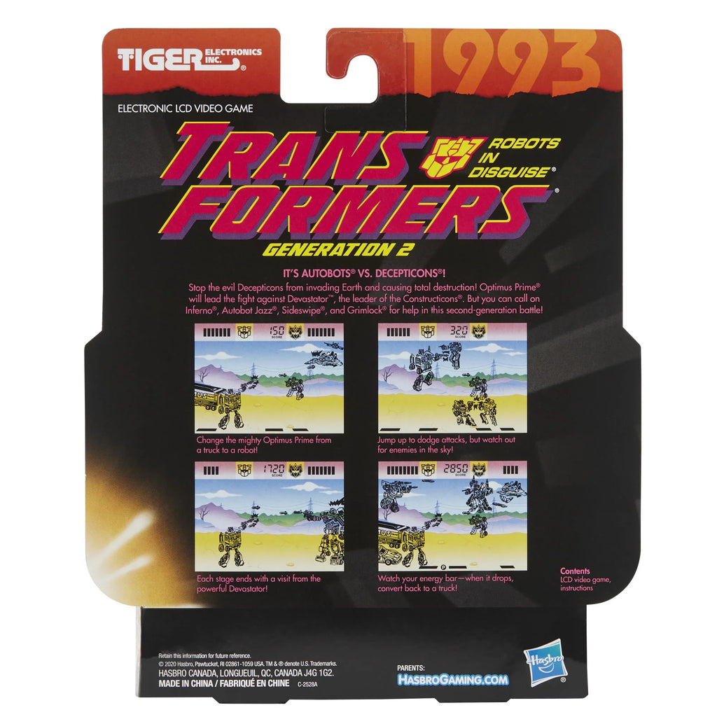 Game, Generation by Game Vintage Transformers 2 Inspired the Video LCD