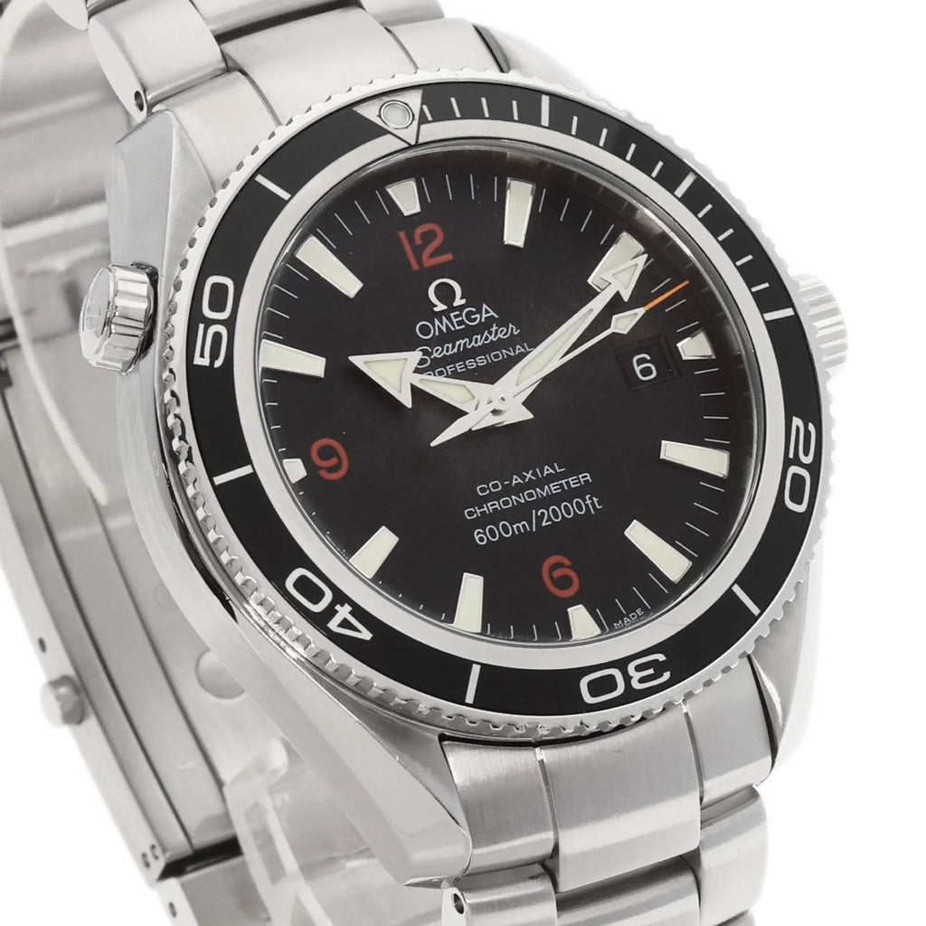 Stainless 2201.51 Men's Co-Axial Ocean Pre-Owned Seamaster Watch Omega (Good) Steel/SS OMEGA Planet