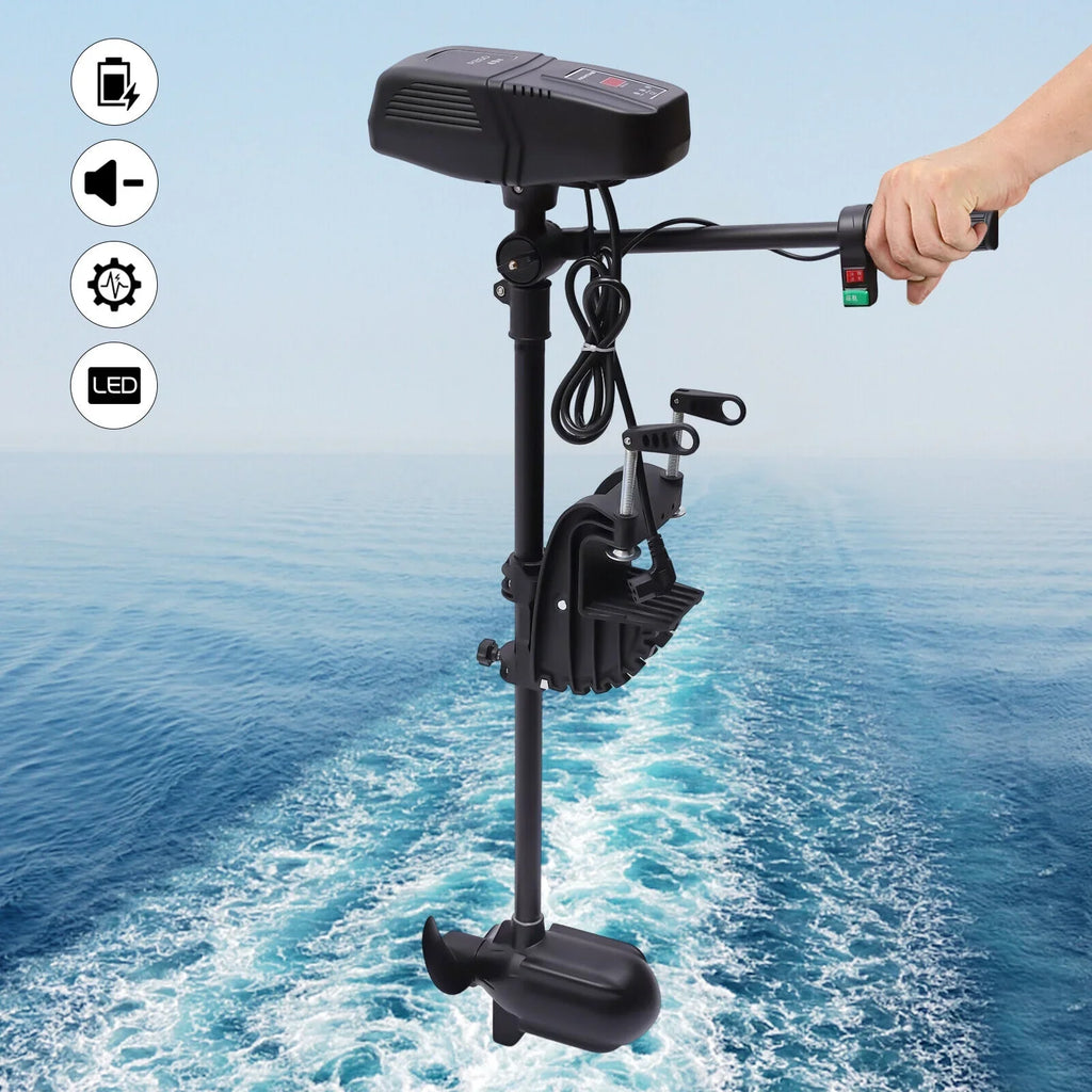 260lbs Boat Heavy Trolling Motor Motor Electric Fishing Engine Duty 48V Outboard