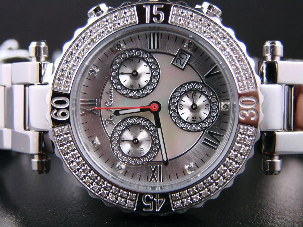 Ct .90 Marina Jojo/Aqua Watch Diamond