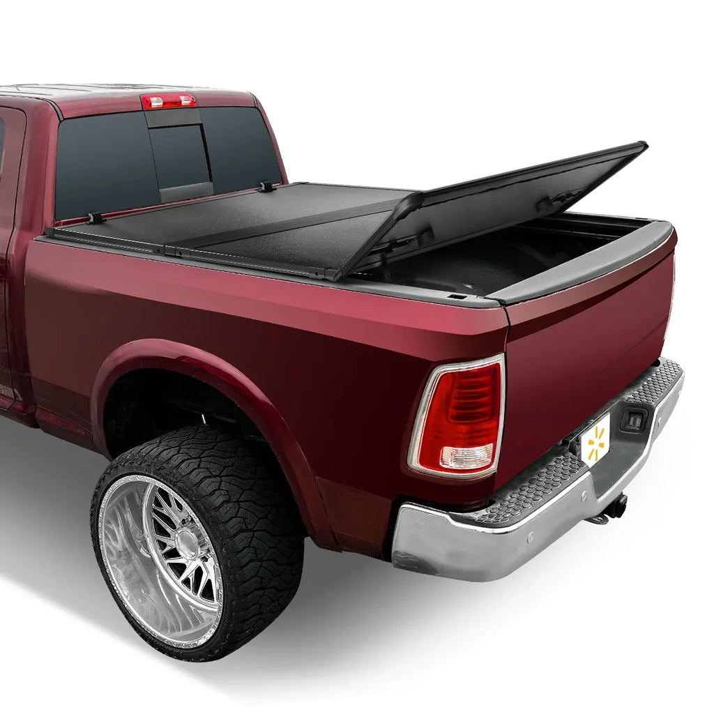 09-18 10-22 Fits Tonneau Hard Ram Dodge Truck Ram Tri Drive Bed 3500 / Fold Cover Auto 2500 1500 Bed 6.5Ft Dodge
