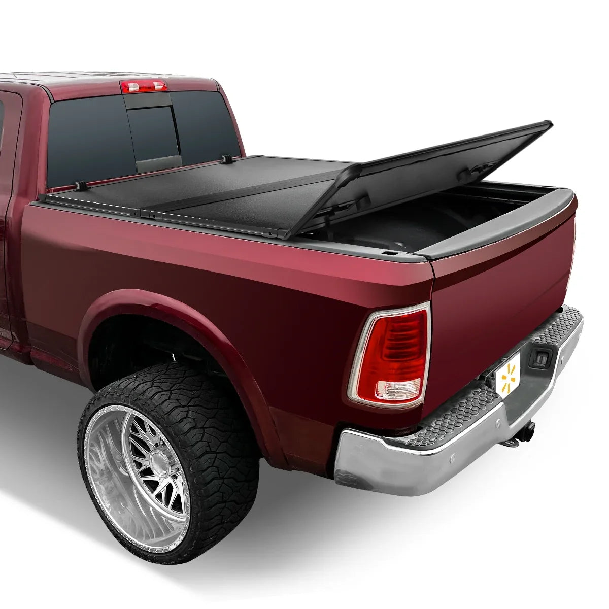09-18 10-22 Fits Tonneau Hard Ram Dodge Truck Ram Tri Drive Bed 3500 / Fold Cover Auto 2500 1500 Bed 6.5Ft Dodge