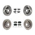 Semi-Metallic Passat R Front Brake CC For - Rotors Volkswagen K8S-102913 Golf R32 Disc Pads And Transit Kit Rear Auto
