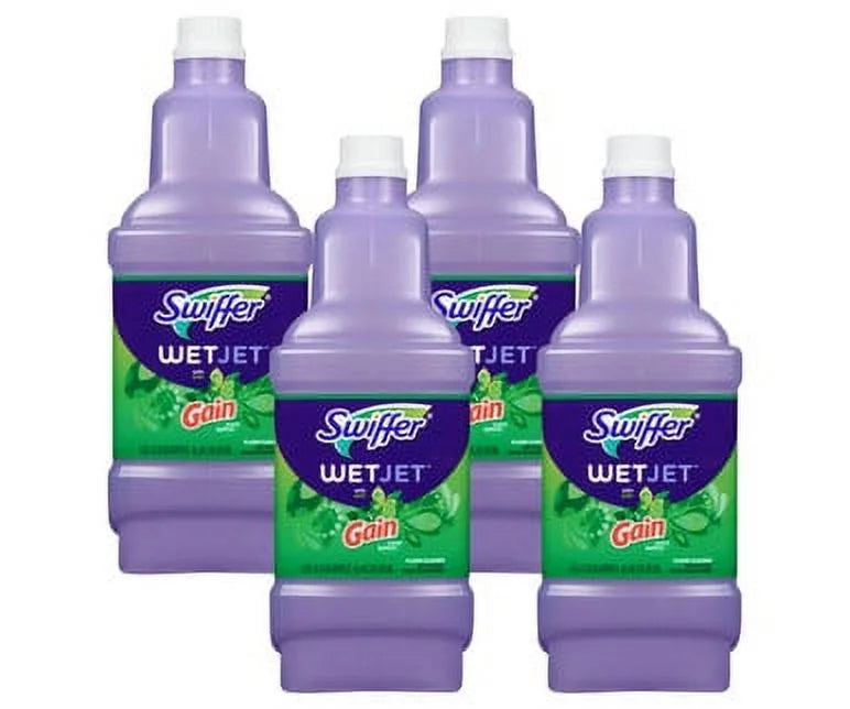 Purpose WetJet Gain All Swiffer 1.25L(4/Case) - System, Cleaning